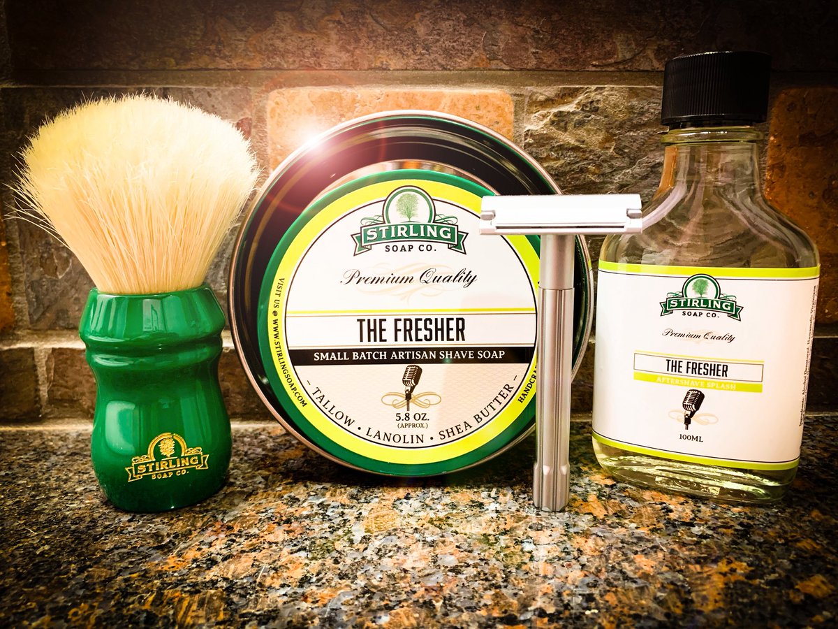 Dougie’s Shavin (@dougiesshavin) on Twitter photo SOTD Parker SoloEdge
Stirling Soap Co. - The Fresher
HC&C Stainless Steel Shave Bowl
Stirling Zenith 31mm Boar
@parkersafetyrazor
@supersafetyrazors
<a href="/stirlingsoap/">Stirling Soap Co.</a>
@hendrixclassics SOTD Parker SoloEdge
Stirling Soap Co. - The Fresher
HC&C Stainless Steel Shave Bowl
Stirling Zenith 31mm Boar
@parkersafetyrazor
@supersafetyrazors
<a href="/stirlingsoap/">Stirling Soap Co.</a>
@hendrixclassics