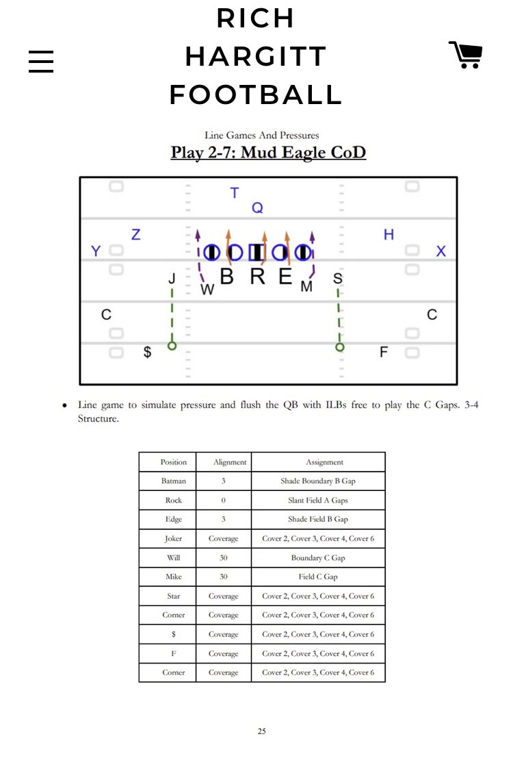 Coach Hargitt (@coachhargitt) on Twitter photo ๐ฃ Odd Fronts
๐ค Even Fronts
๐ด Games (DLine)
๐ต Pressures (LBs)
๐ก Rules and Glossary
๐ข Comprehensive Menus
All in one place from <a href="/S2ASystem/">Surface to Air System</a> and 20% OFF this week โ๏ธโ๏ธ๐๐โ๏ธโ๏ธ
Click here ๐๐๐๐๐๐๐๐๐
richhargittfootball.com/products/defenโฆ ๐ฃ Odd Fronts
๐ค Even Fronts
๐ด Games (DLine)
๐ต Pressures (LBs)
๐ก Rules and Glossary
๐ข Comprehensive Menus
All in one place from <a href="/S2ASystem/">Surface to Air System</a> and 20% OFF this week โ๏ธโ๏ธ๐๐โ๏ธโ๏ธ
Click here ๐๐๐๐๐๐๐๐๐
richhargittfootball.com/products/defenโฆ