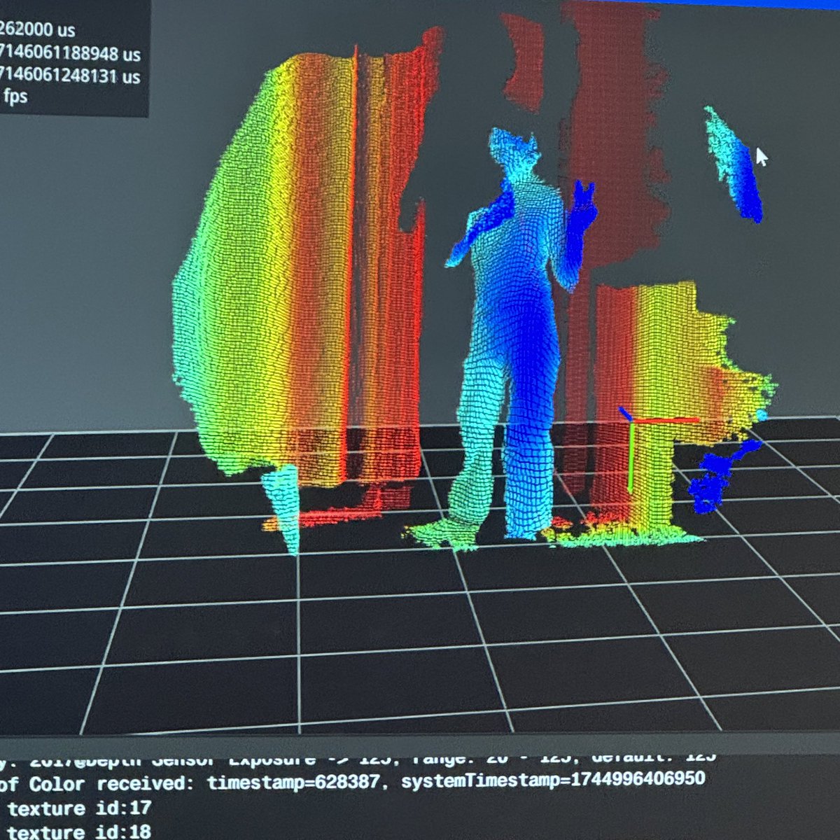 cursorhead's tweet photo. mogging the depth cam https://t.co/efKDkjzo0P