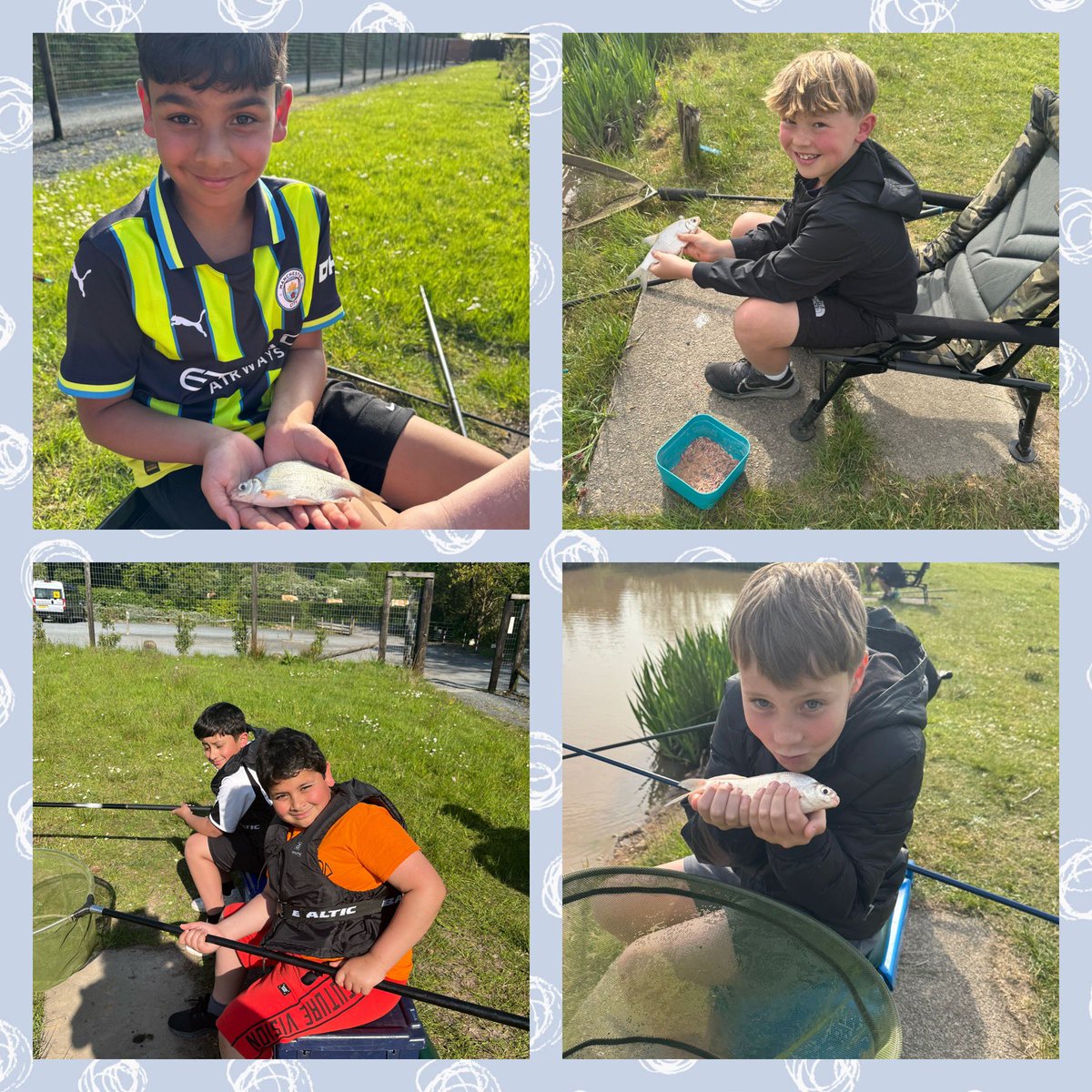 The last few weeks has seen a successful return of angling club <a href="/BSPDJnrBoys/">Junior Boys @BoltonSch Primary Division</a> 
Looking forward to this evening’s session <a href="/Offthescaleoe/">Off The Scale Outdoor Education</a> 🎣