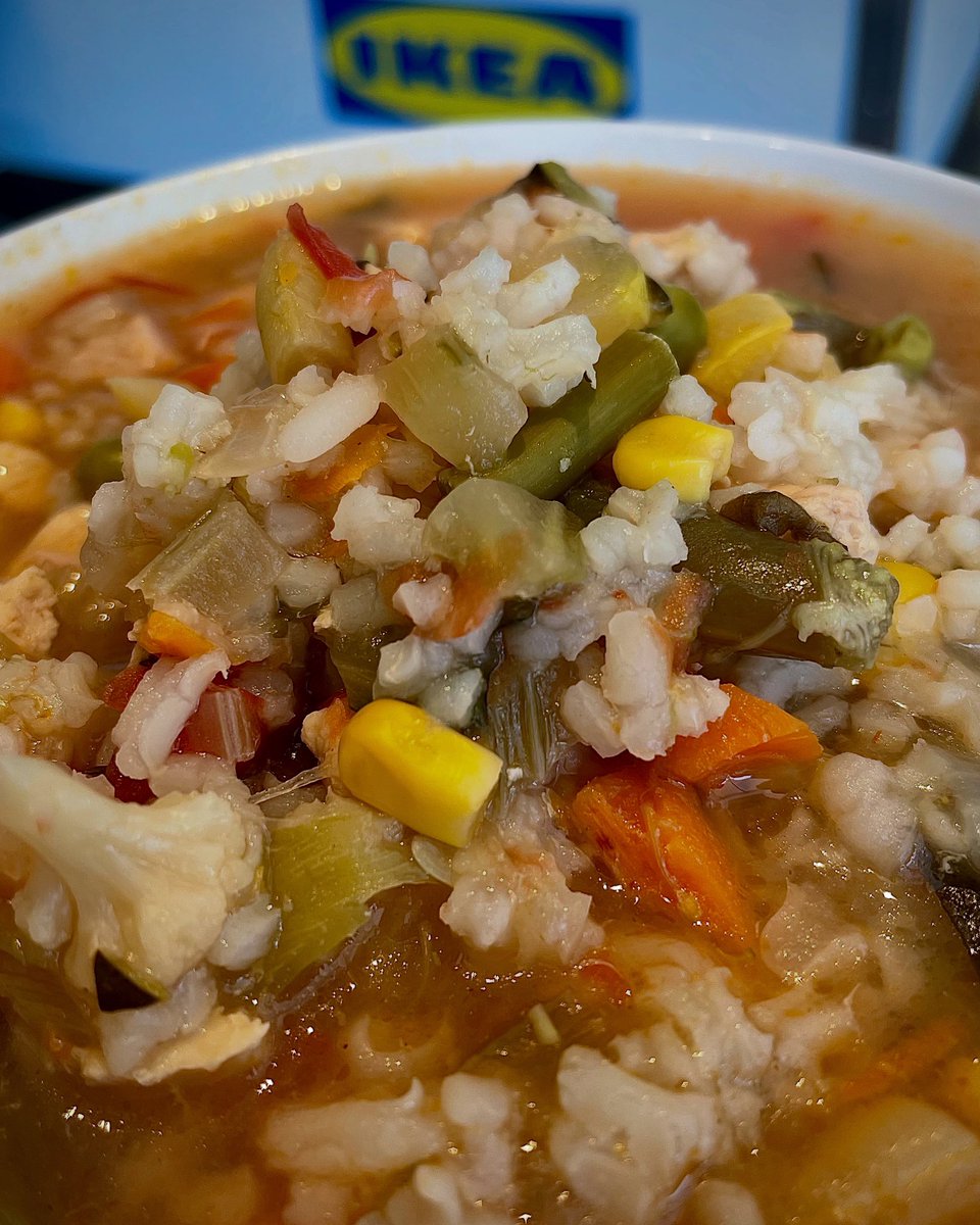 Much-needed pitstop during some serious adulting @ IKEA! 🇸🇪 

“Sipping once, sipping twice
Sipping chicken soup with rice”