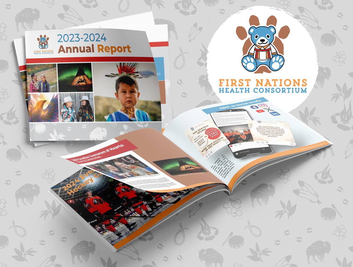 Pulp Studios Inc. (@pulpstudios) on Twitter photo Pulp had the privilege of building the Annual Report for <a href="/FNHCAlberta/">First Nations Health Consortium</a>
The report details their involvement with many important programs, as well as family stories and reports on community events that enhance the lives of First Nations People. Pulp had the privilege of building the Annual Report for <a href="/FNHCAlberta/">First Nations Health Consortium</a>
The report details their involvement with many important programs, as well as family stories and reports on community events that enhance the lives of First Nations People.