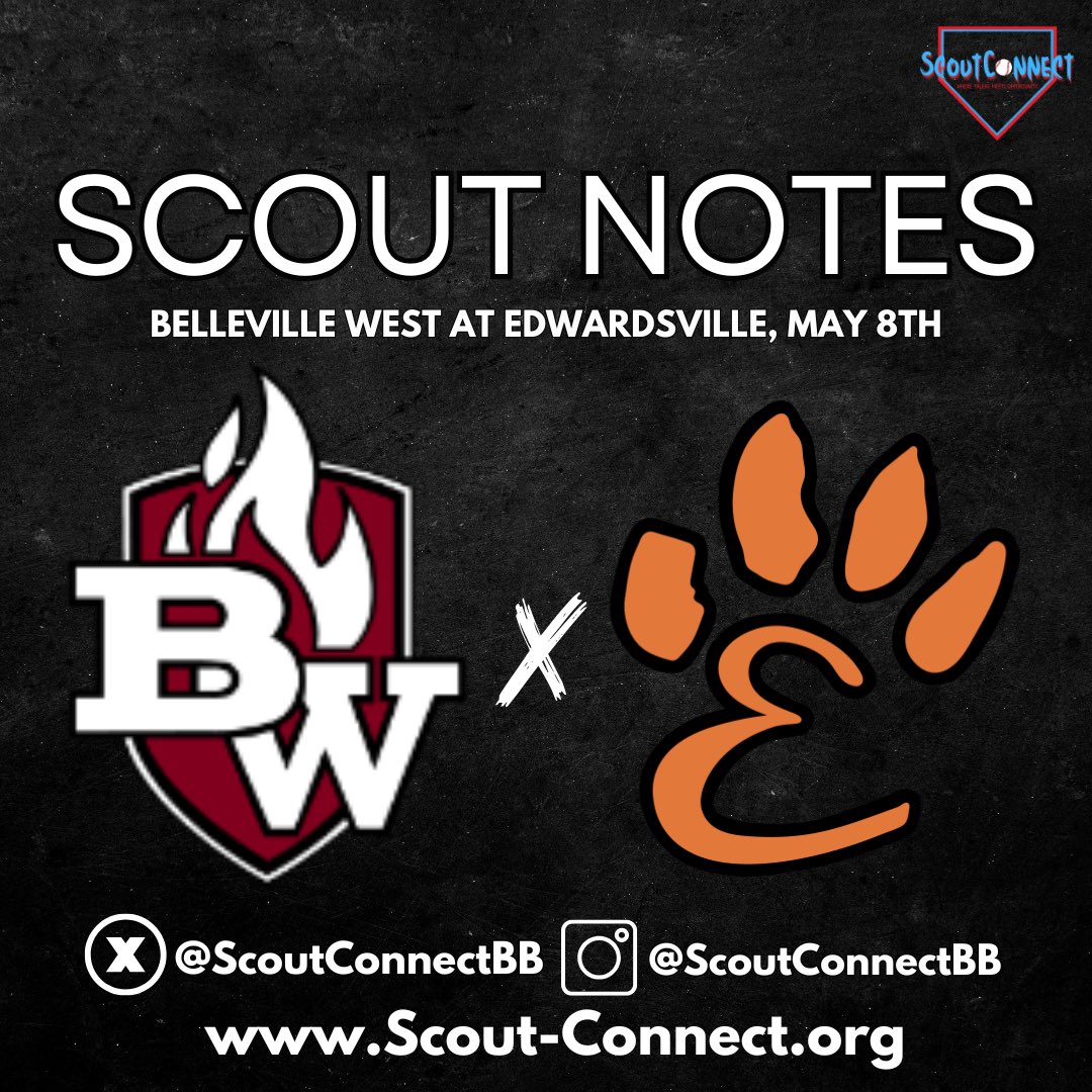 ScoutConnect (@scoutconnectbb) on Twitter photo ๐๐๐จ๐ฎ๐ญ ๐๐จ๐ญ๐๐ฌ: ๐๐ก๐ฎ๐ซ๐ฌ๐๐๐ฒ, ๐๐๐ฒ ๐๐ญ๐ก โ
+ Notes and video from our look at <a href="/EvilleTigerBB/">Edwardsville HS Tigers Baseball</a> and <a href="/Maroon_Baseball/">BW Maroons Baseball</a> on Thursday, May 8th.
+ 7๏ธโฃ players, highlighted here.๐
๐: tinyurl.com/4bjxumvr ๐๐๐จ๐ฎ๐ญ ๐๐จ๐ญ๐๐ฌ: ๐๐ก๐ฎ๐ซ๐ฌ๐๐๐ฒ, ๐๐๐ฒ ๐๐ญ๐ก โ
+ Notes and video from our look at <a href="/EvilleTigerBB/">Edwardsville HS Tigers Baseball</a> and <a href="/Maroon_Baseball/">BW Maroons Baseball</a> on Thursday, May 8th.
+ 7๏ธโฃ players, highlighted here.๐
๐: tinyurl.com/4bjxumvr