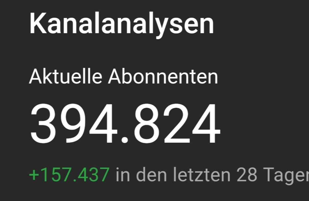 DieKetzerKirche's tweet photo. Schaffen wir heute noch 400K? Absolut krass was grade abgeht. https://t.co/Hr3DDINRyn