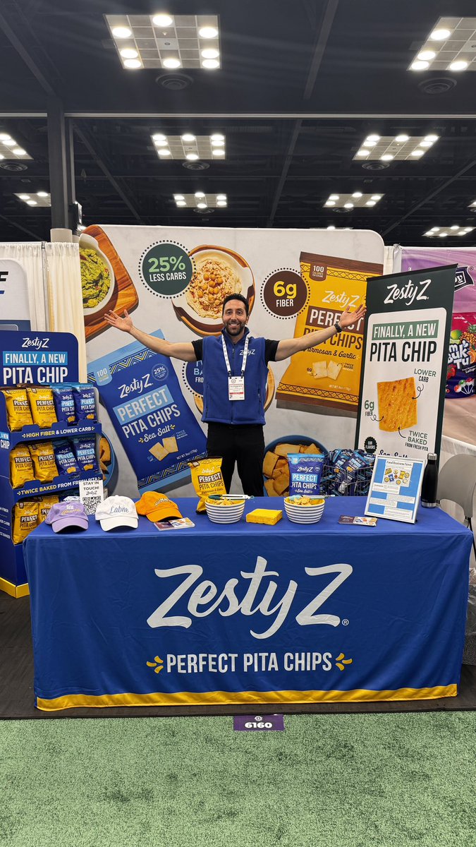 Good morning from <a href="/SWEETSandSNACKS/">Sweets & Snacks Expo</a>! Come say hello at booth 6160