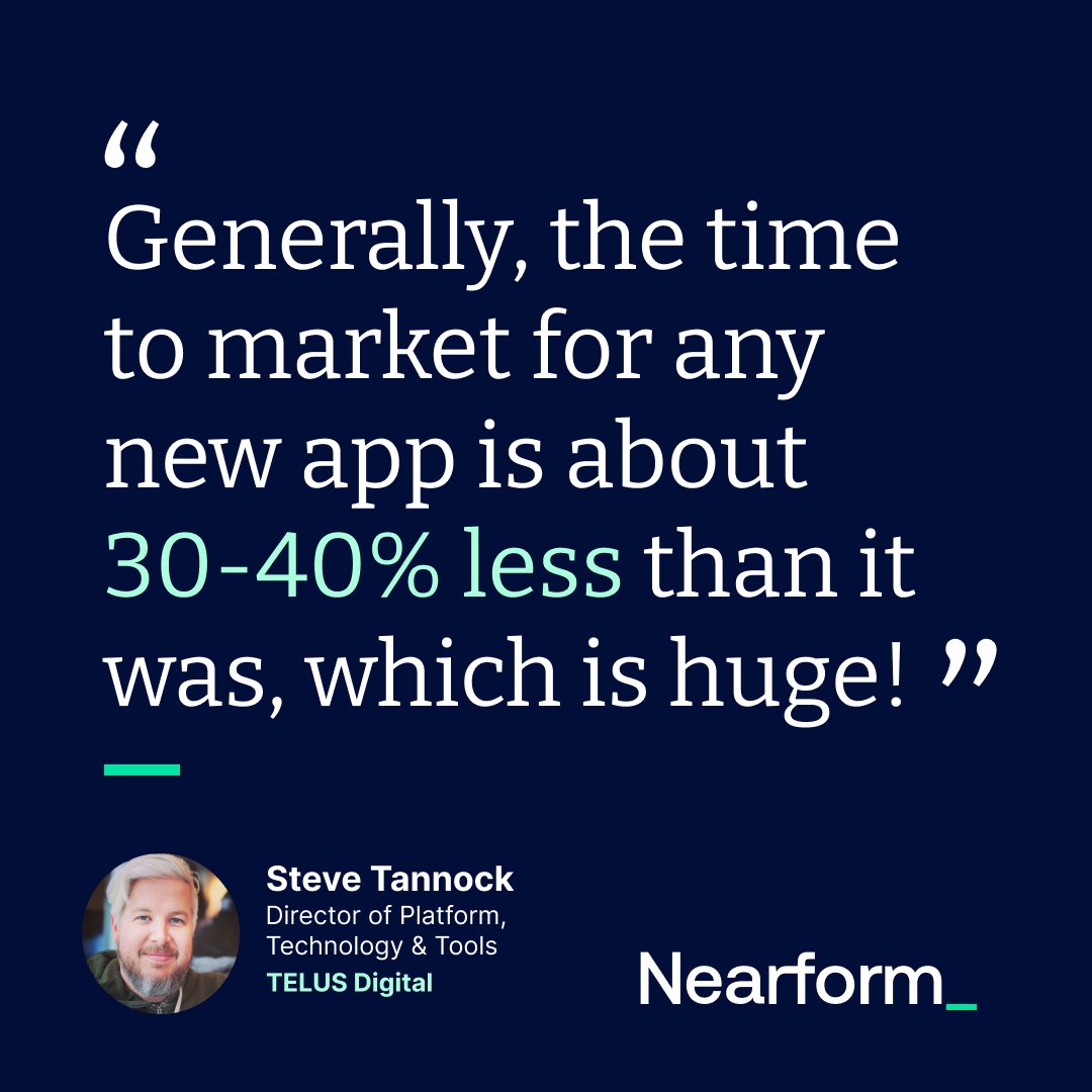 AI + data can power hyper-personalization but ONLY if your systems are built to scale it.

Modernize with purpose and without a big-bang rewrite just like how helped TELUS cut time to market by 30–40%!

📖 Read the guide to see how it's done &gt;&gt; nearform.aflip.in/future-of-telc…