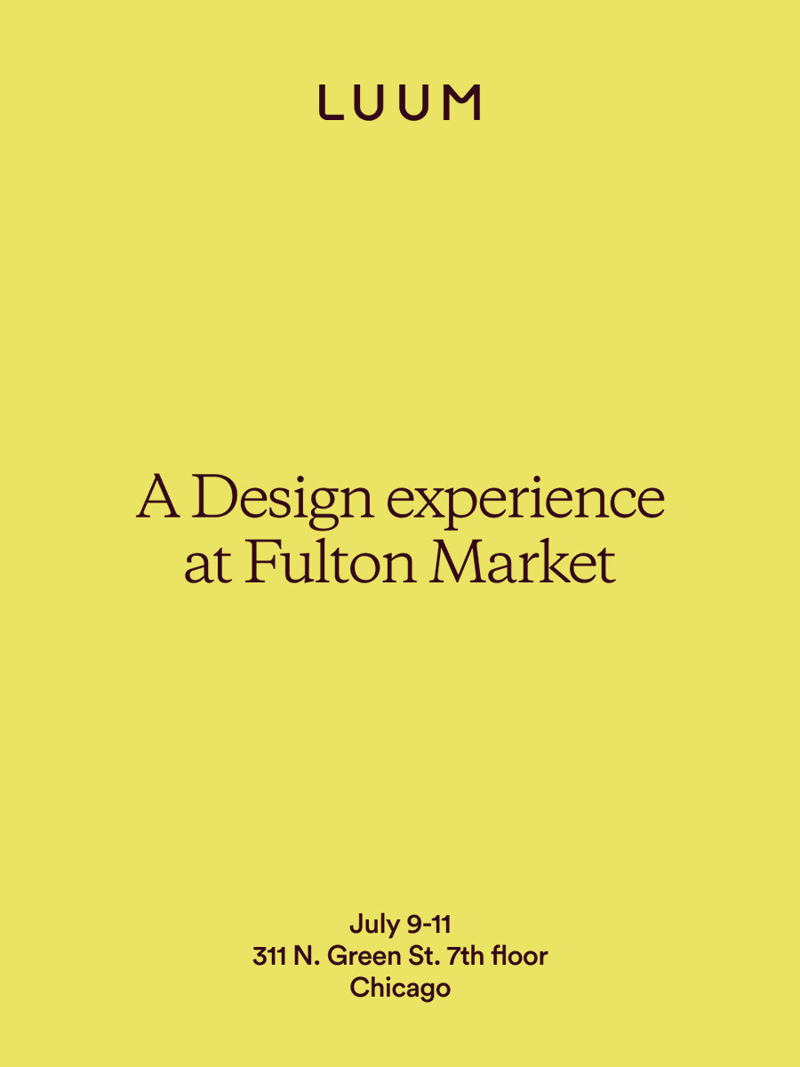 In 4 short weeks, we’ll be back in Chicago and Design Days will be in full swing! We can’t wait to share our vision with you.

#beauty #performance #sustainability #luumtextiles #fultonmarketdesigndays