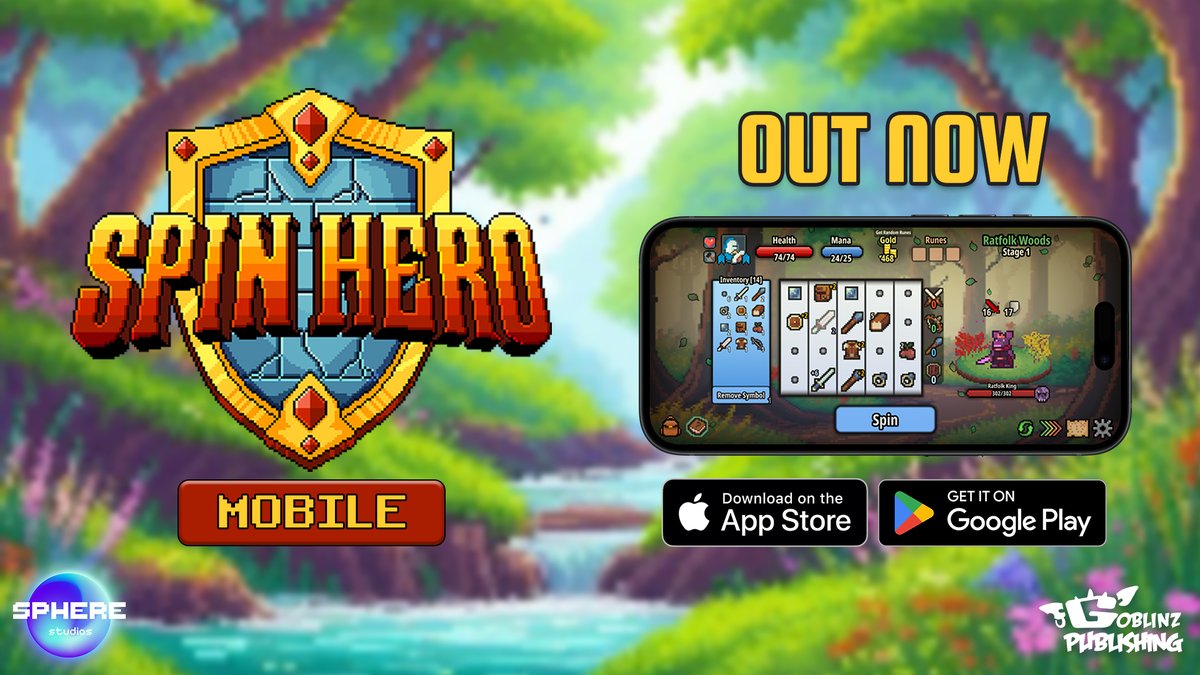 🎰 Spin Hero is now on mobile. RIP my screen time! 📈

Download now:
🔸 App Store: apps.apple.com/us/app/spin-he…
🔸 Google Play: play.google.com/store/apps/det…