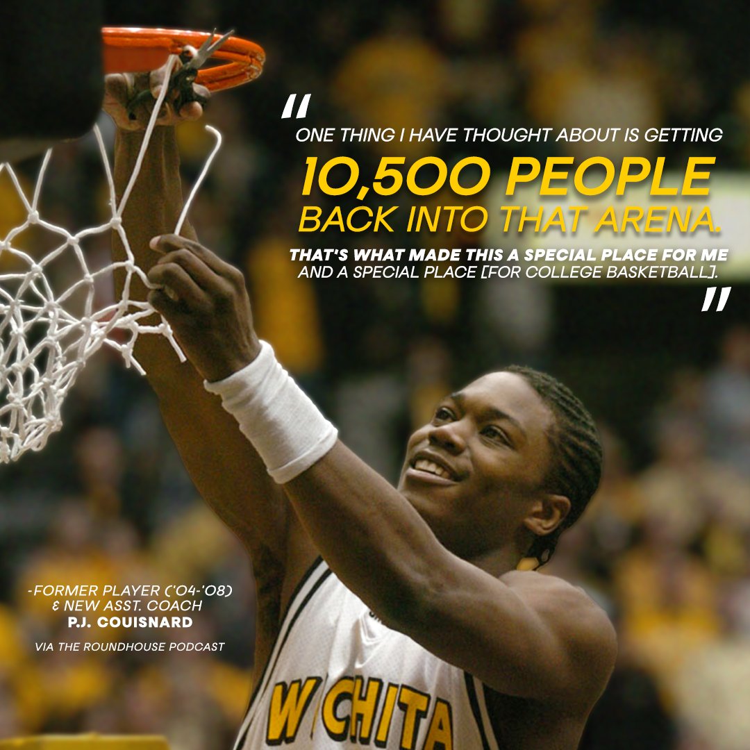 Former <a href="/GoShockersMBB/">Wichita State Men's Basketball</a> fan-favorite, P.J. Couisnard, is returning to Wichita as an assistant under Head Coach Paul Mills and he's ready to do what it takes to get Charles Koch Arena back to it's true form.  

LISTEN MORE 🎙️ wichitastate.tv/podcast/roundh…