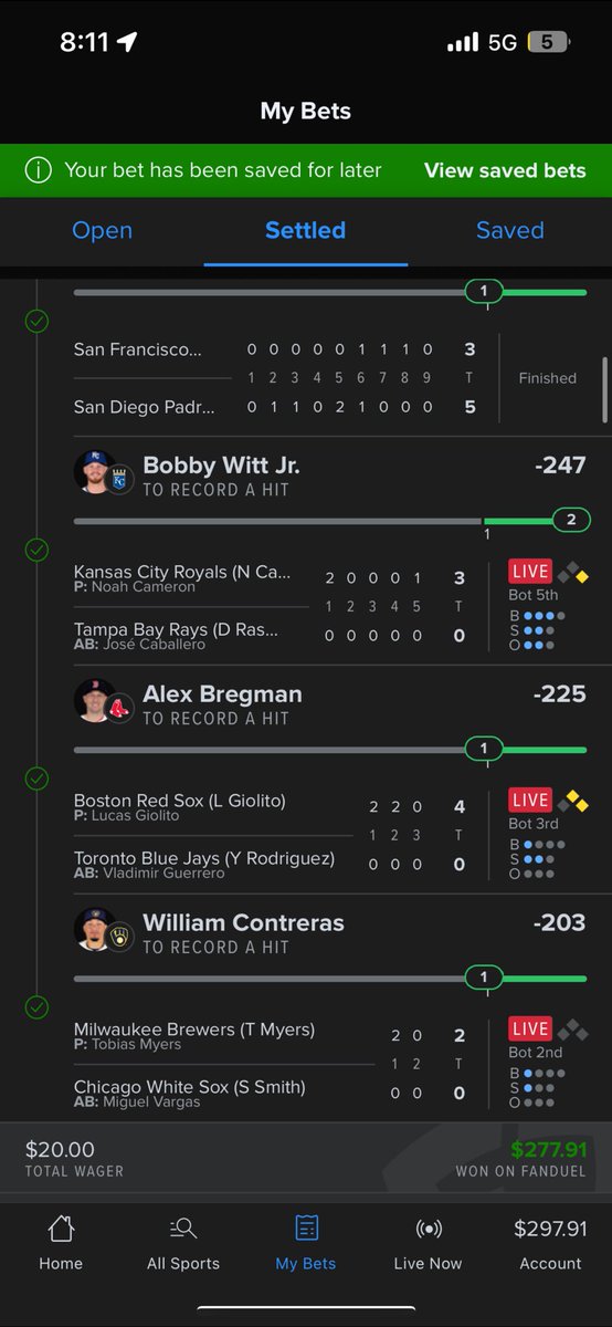 Robbparlay's tweet photo. Went Crazy yesterday On MLB!
Message me for Today’s Picks✅ https://t.co/kcCdTElDBA