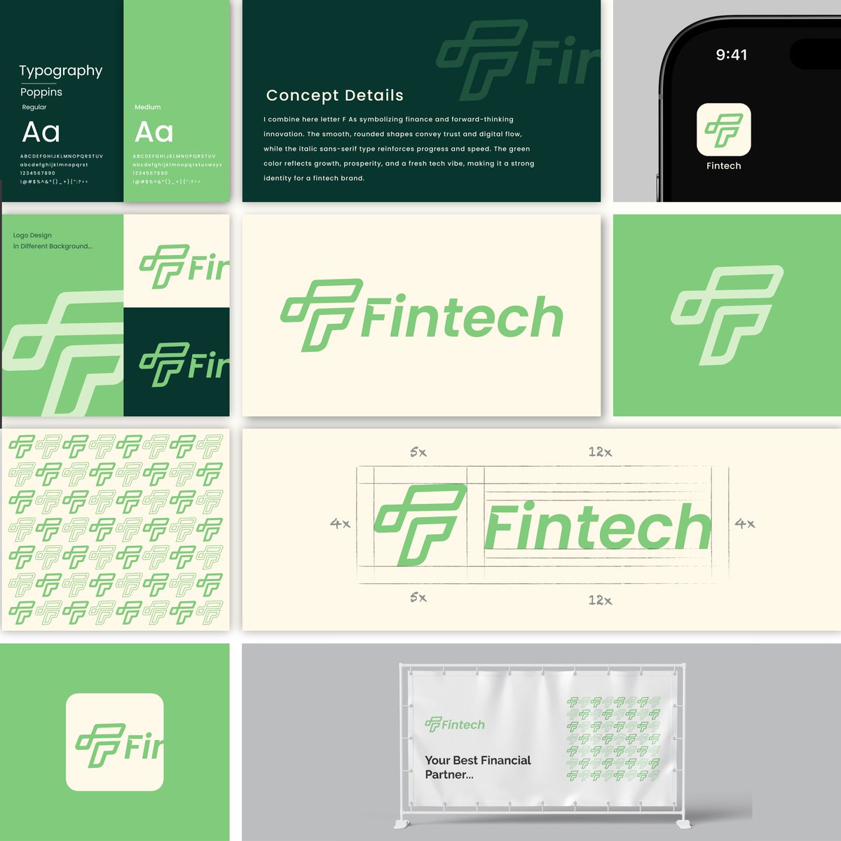 Fintech logo design, How is it?