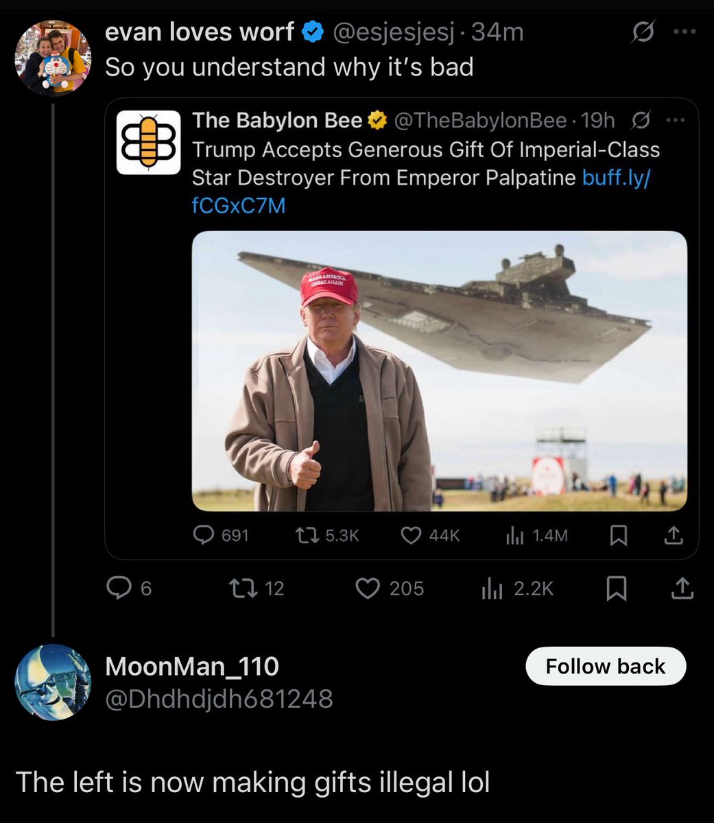 evan loves worf tweet media