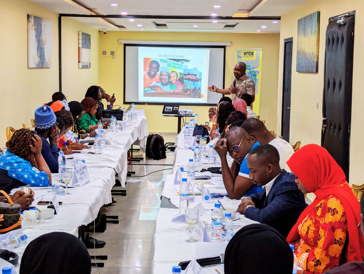 EU_ENoP's tweet image. 🌍From Côte d’Ivoire, young political leaders showed powerful vision & determination during #WYDEPoliticalParties trainings. Their voices are shaping the future of inclusive democracy.
👏 Thanks IGD & CIS Sweden
🔗 enop.eu/wyde #WYDEPoliticalParties