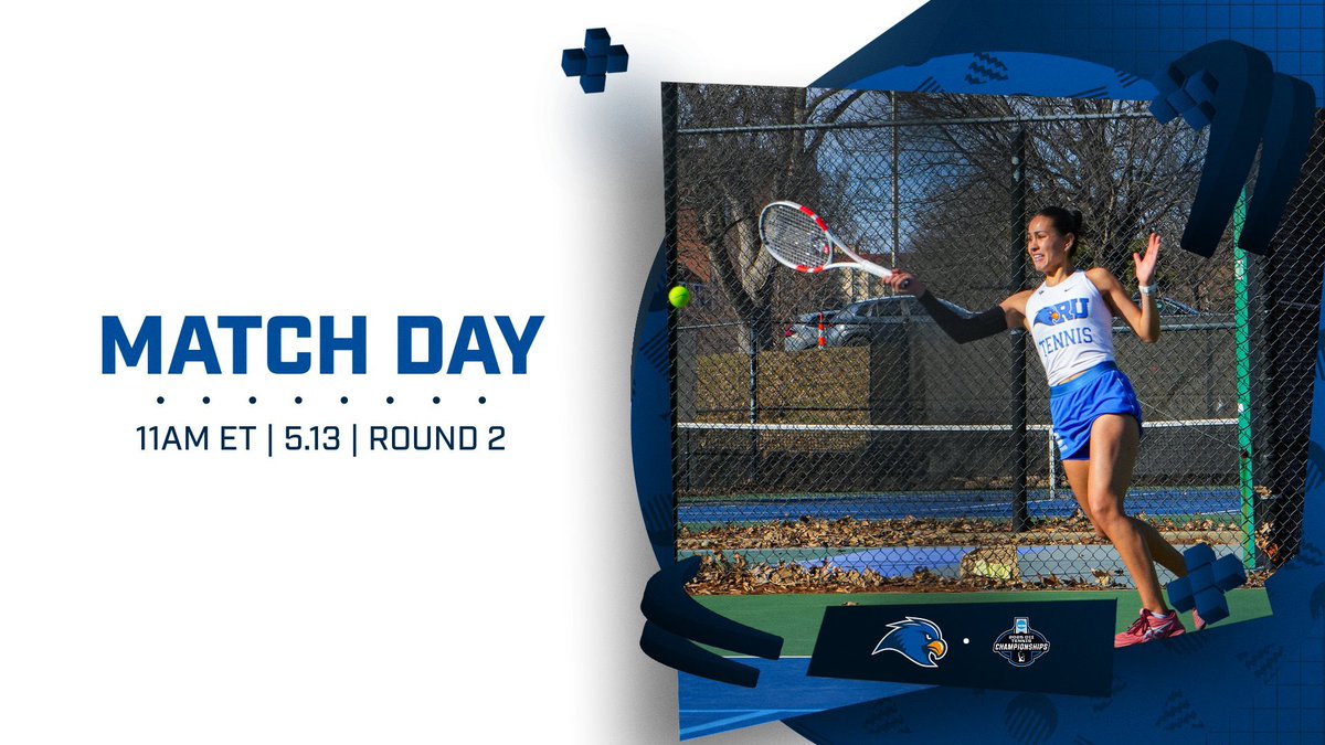 ROUND 2👏🏼⁣
⁣
Rockhurst Women’s Tennis is back on the court for Round 2 of the NCAA Tournament! The Hawks take on Indianapolis today at 11:00 a.m. ET in Allendale, Michigan.⁣
⁣
#GoHawks