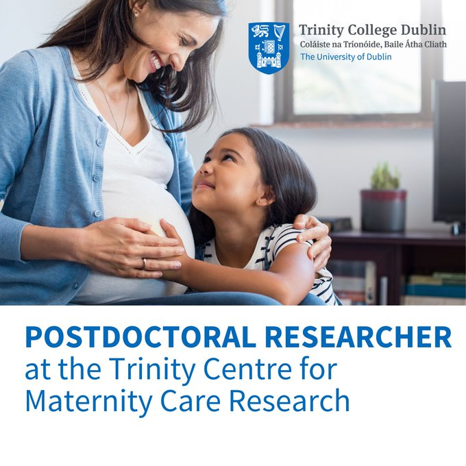 Trinity Centre for Maternity Care Research (@tcd_tcmcr) on Twitter photo <a href="/TCD_TCMCR/">Trinity Centre for Maternity Care Research</a> is recruiting a Post Doc Researcher.
This Post-doc Researcher opportunity will appeal to individuals interested in advancing midwifery and maternity care research with midwives
Closing date for applications May 23 2025
Find out more and apply
shorturl.at/NnsvT <a href="/TCD_TCMCR/">Trinity Centre for Maternity Care Research</a> is recruiting a Post Doc Researcher.
This Post-doc Researcher opportunity will appeal to individuals interested in advancing midwifery and maternity care research with midwives
Closing date for applications May 23 2025
Find out more and apply
shorturl.at/NnsvT