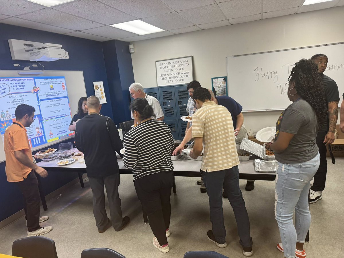 We recognized ALL of our PHS Teachers &amp; Staff last week during Teacher Appreciation Week 2025! We truly appreciate all their hard work and dedication to our students &amp; campus. Thank you for everything you do! Thank you to all of the sponsors that helped celebrate them!
