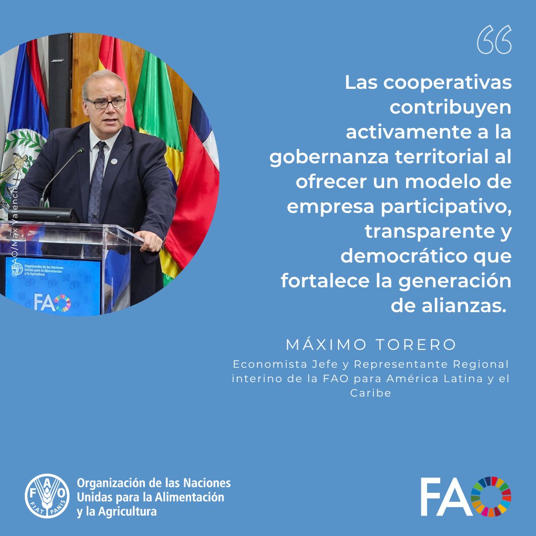 FAO Américas (@faoamericas) on Twitter photo 🗣️<a href="/MaximoTorero/">Maximo Torero</a>, Representante Regional a.i de <a href="/FAOAmericas/">FAO Américas</a> inaugura el evento "El rol del cooperativismo en la transformación de los sistemas agroalimentarios de América Latina y el Caribe"🌎🌱
#IYC2025 #CooperativasConstruyenUnMundoMejor 🗣️<a href="/MaximoTorero/">Maximo Torero</a>, Representante Regional a.i de <a href="/FAOAmericas/">FAO Américas</a> inaugura el evento "El rol del cooperativismo en la transformación de los sistemas agroalimentarios de América Latina y el Caribe"🌎🌱
#IYC2025 #CooperativasConstruyenUnMundoMejor