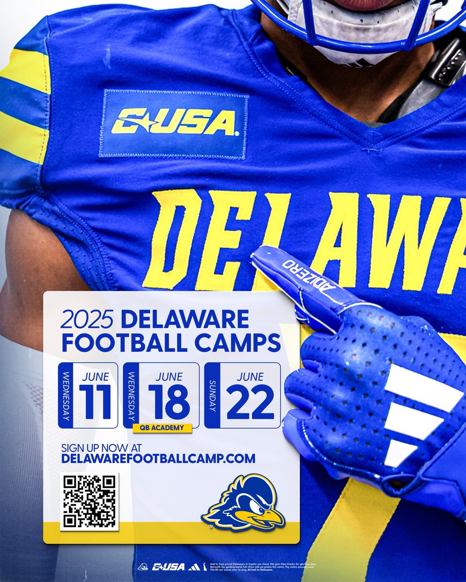 Who’s trying to be a Blue Hen??

Scan the QR code to register!!

#HENergy #LevelUp #CUSA