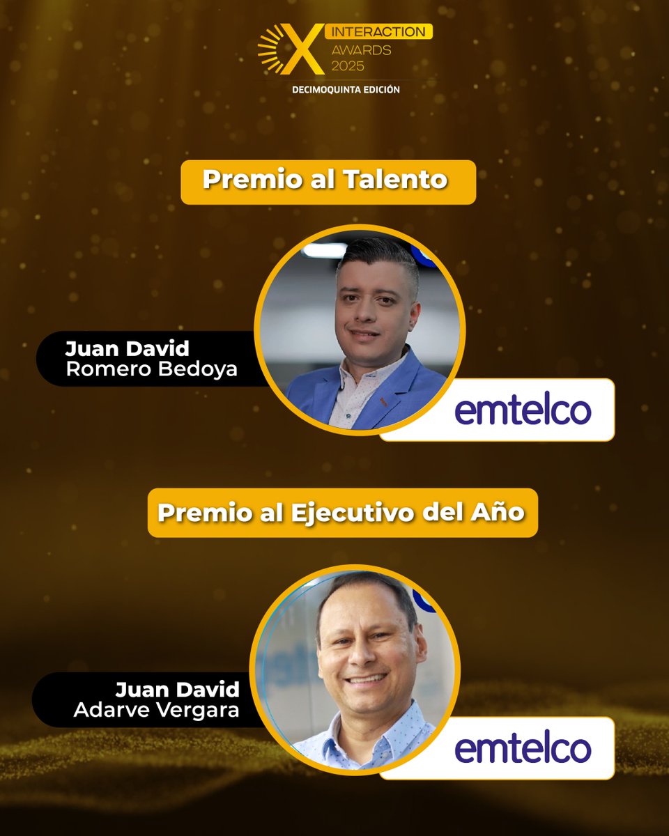 ¡Conoce a los ganadores de los CX Interaction Awards! 🏆Una mención que reconoce anualmente a las empresas que se destacan por sus procesos de interacción con clientes, sin importar el sector de la economía. Ellos son ejemplo de compromiso, innovación y excelencia en experiencia