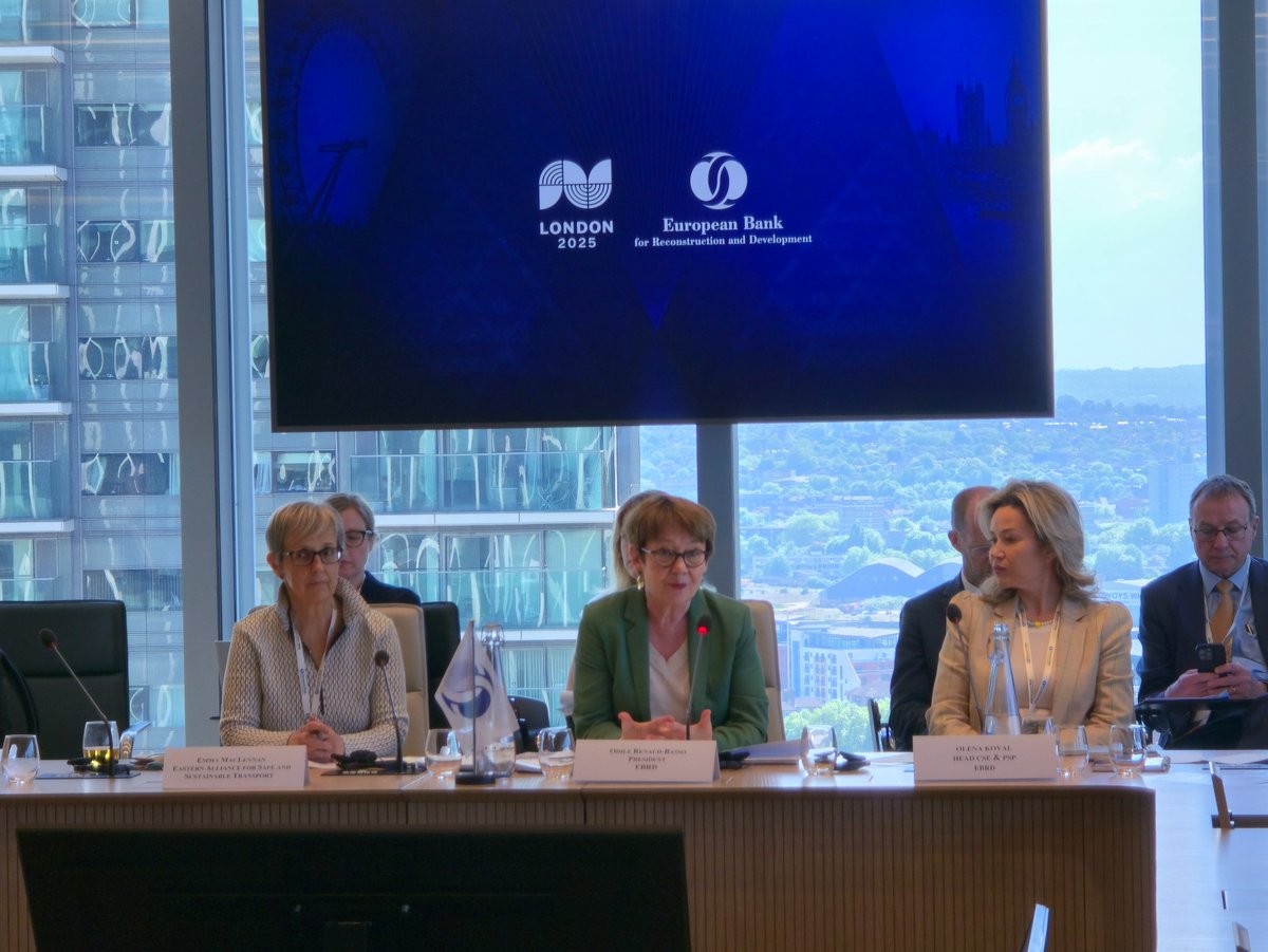 Open communication is key. The <a href="/EBRD/">The EBRD</a> President's <a href="/OdileRenaud/">Odile Renaud-Basso</a> meeting with CSOs highlights the importance of collaboration and mutual understanding in achieving shared development goals #EBRDam