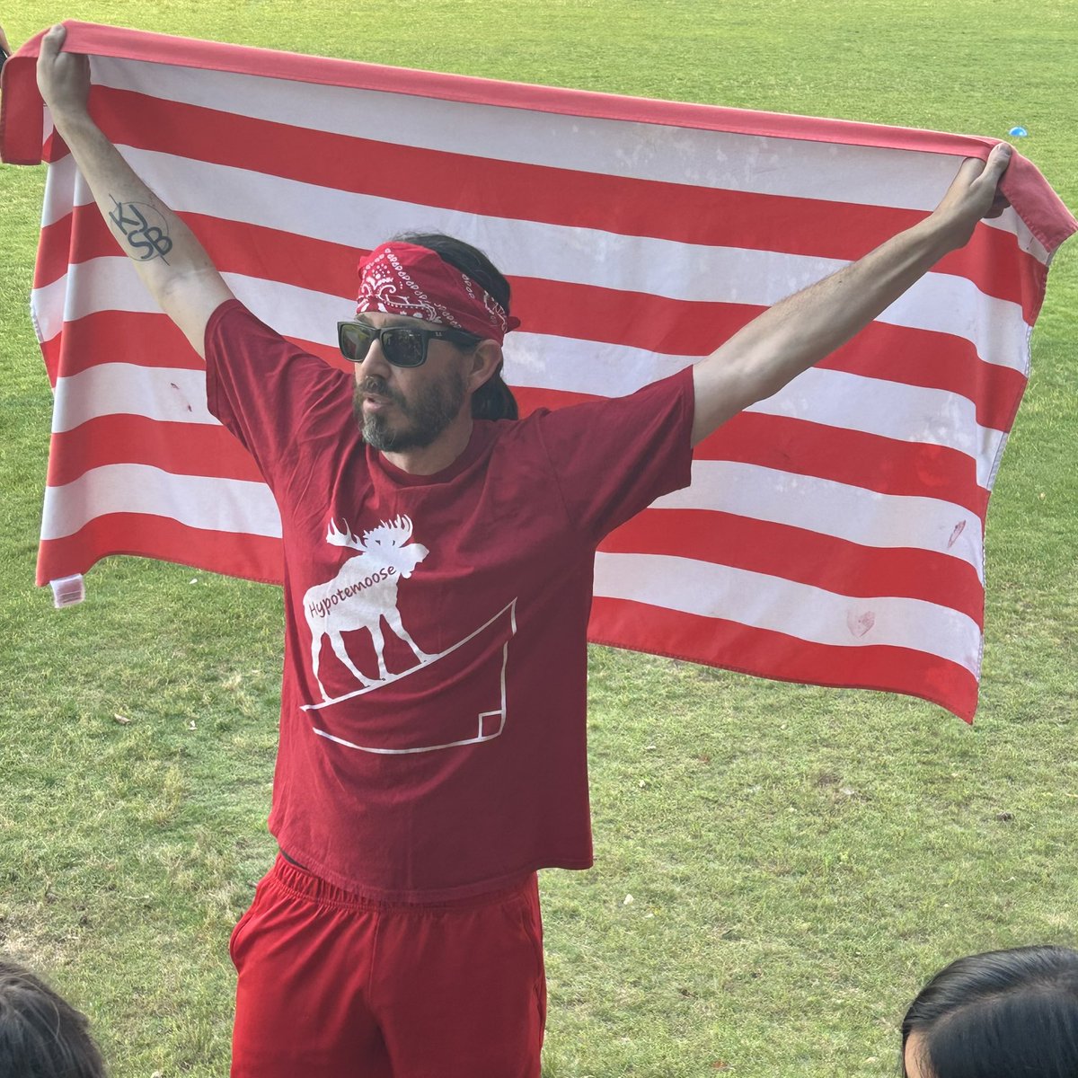 Just a middle school math teacher representing for field day