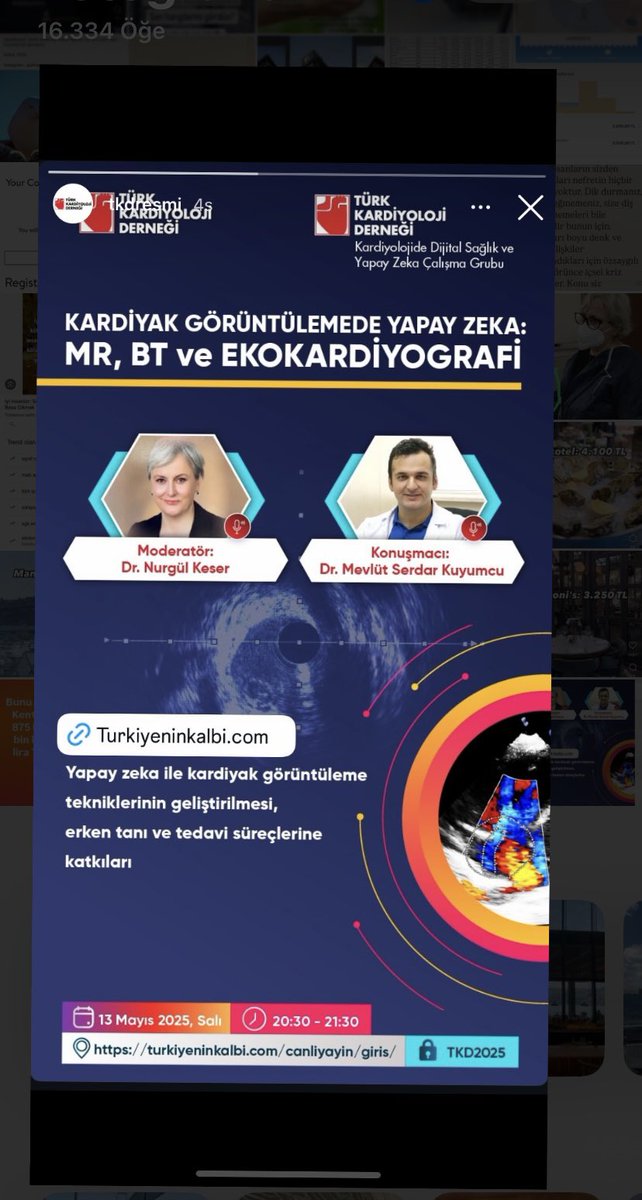 Nurgül Keser (@nurglkeser6) on Twitter photo Hadi çayınızı kahvenizi alın gelin .Bu akşam 20.30 da kardiak görüntülemede yapay zeka konuşacağız .. turkiyeninkalbi.com/canliyayin/gir… şifre :TKD2025 <a href="/TKDResmi/">Türk Kardiyoloji Derneği</a> <a href="/TKDsosyal/">Turkish Society of Cardiology</a> Hadi çayınızı kahvenizi alın gelin .Bu akşam 20.30 da kardiak görüntülemede yapay zeka konuşacağız .. turkiyeninkalbi.com/canliyayin/gir… şifre :TKD2025 <a href="/TKDResmi/">Türk Kardiyoloji Derneği</a> <a href="/TKDsosyal/">Turkish Society of Cardiology</a>