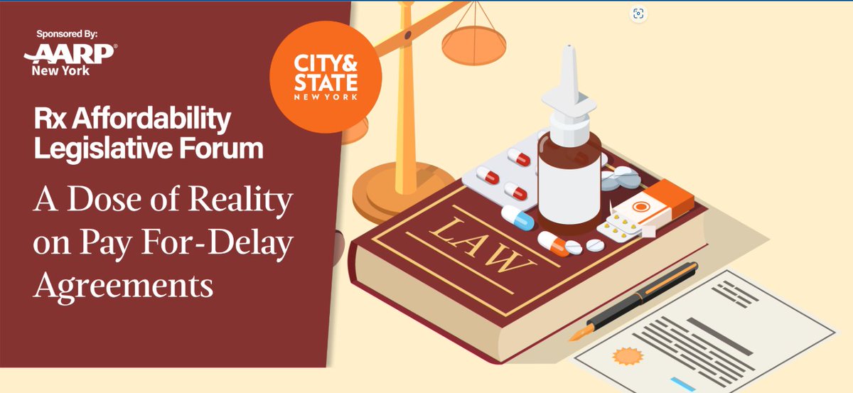 aarpny (@aarpny) on Twitter photo 🗓️NYers pay up to 3X more for the same Rx drugs sold in other countries. Find out why 5/14 via <a href="/CityAndStateNY/">City & State NY</a> Live Virtual Forum on 'pay-for-delay' deals that benefit large drug companies but cost consumers $$$. Register: events.cityandstate.com/rx-affordabili… <a href="/senfernandez34/">Nathalia Fernandez</a> <a href="/EmilyAssembly/">Emily Gallagher</a> 🗓️NYers pay up to 3X more for the same Rx drugs sold in other countries. Find out why 5/14 via <a href="/CityAndStateNY/">City & State NY</a> Live Virtual Forum on 'pay-for-delay' deals that benefit large drug companies but cost consumers $$$. Register: events.cityandstate.com/rx-affordabili… <a href="/senfernandez34/">Nathalia Fernandez</a> <a href="/EmilyAssembly/">Emily Gallagher</a>
