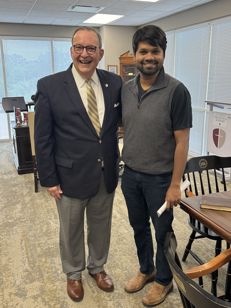 Ligon Duncan (@ligonduncan) on Twitter photo So proud of <a href="/RTSJackson/">RTS Jackson</a> student <a href="/MJ_Hoole/">Moses Hoole</a> who has received a full scholarship + stipend to study at <a href="/EdinburghUni/">The University of Edinburgh</a> in the PhD program at <a href="/uoedivinity/">School of Divinity</a> under the supervision of <a href="/DrJamesEglinton/">James Eglinton</a>. He joins another <a href="/ReformTheoSem/">Reformed Seminary</a> student, Isaac Whitney of <a href="/RTSWashington/">Reformed Theological Seminary, Washington, D.C.</a> who also will So proud of <a href="/RTSJackson/">RTS Jackson</a> student <a href="/MJ_Hoole/">Moses Hoole</a> who has received a full scholarship + stipend to study at <a href="/EdinburghUni/">The University of Edinburgh</a> in the PhD program at <a href="/uoedivinity/">School of Divinity</a> under the supervision of <a href="/DrJamesEglinton/">James Eglinton</a>. He joins another <a href="/ReformTheoSem/">Reformed Seminary</a> student, Isaac Whitney of <a href="/RTSWashington/">Reformed Theological Seminary, Washington, D.C.</a> who also will