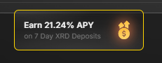 Jelthebest (@jelthebest_cryp) on Twitter photo 21% apy on XRD deposits, more than 3x the staking apy. All you have to do is swap XRD for a stake claim NFT. Simple work for good yield on <a href="/CaviarNine/">CaviarNine</a> .
Liquidity is also deep now with Hyperstake! More than 7 Mil LSULP for sale below the NAV value!
caviarnine.com/portfolio 21% apy on XRD deposits, more than 3x the staking apy. All you have to do is swap XRD for a stake claim NFT. Simple work for good yield on <a href="/CaviarNine/">CaviarNine</a> .
Liquidity is also deep now with Hyperstake! More than 7 Mil LSULP for sale below the NAV value!
caviarnine.com/portfolio