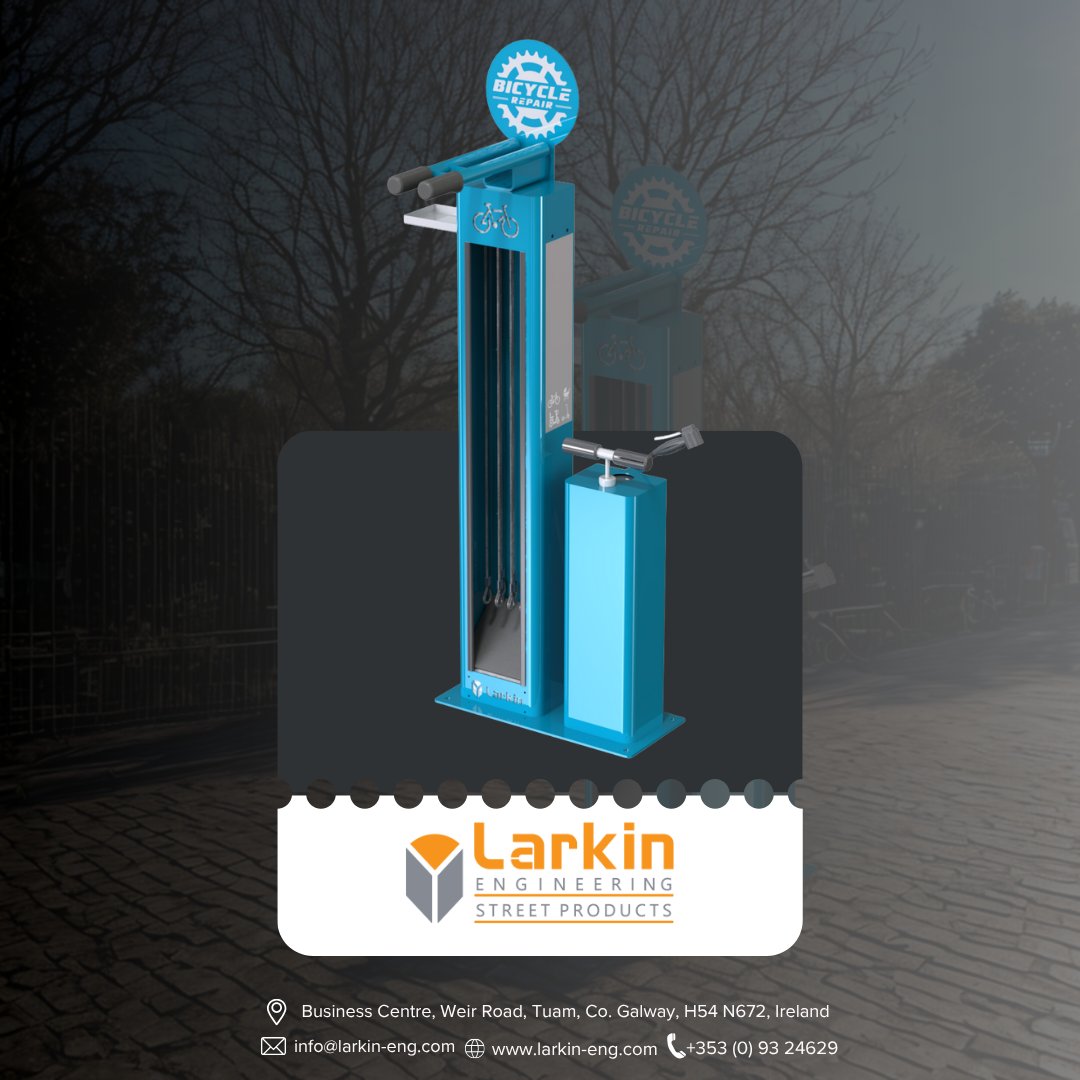 🚴‍♂️ Celebrate #BikeWeek with #LarkinEngineering! Our Bike Repair Station is here to keep your ride smooth, with all the tools you need, wherever you are!

Drop your thoughts on your cycling experience in Ireland below! 👇 

#CyclingCommunity #BikeRepair #SustainableTransport