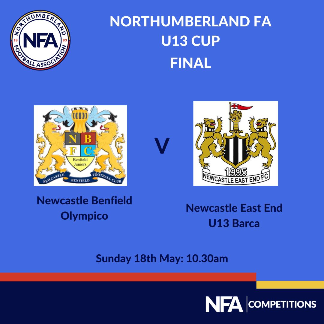 NorthumFA's tweet photo. 🏆 County Cup Finals at St Peter’s Hub!

📅 Friday: FSOA Benevolent Bowl – AFC Newbiggin vs Burradon &amp; New Fordley
📅 Saturday: GMS Girls U13 &amp; U15
📅 Sunday: U13 &amp; U15 County Cups

☀️ Great weather, great football!

🎟️ Tickets: https://t.co/6l6oBjGORG https://t.co/zAy4L973zF