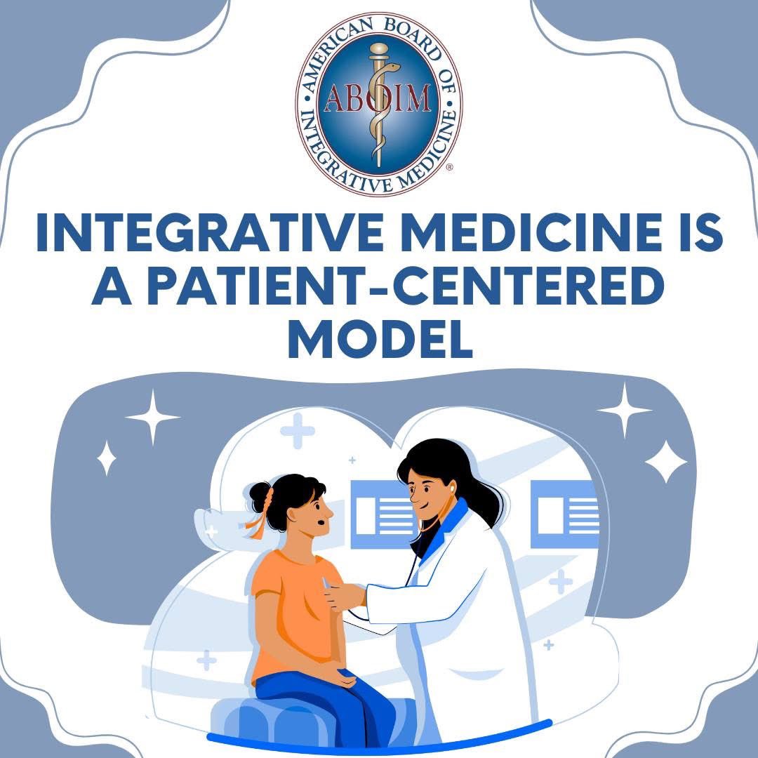Integrative Medicine Is a Patient-Centered Model
abpsus.org/integrative-me…
.
.
.
#abps #americanboardofphysicianspecialties #boardcertification #boardcertified #recognizedchoice #physicianschoice #allopathicmedicine #osteopathicmedicine #ABOIM #IntegrativeMedicine