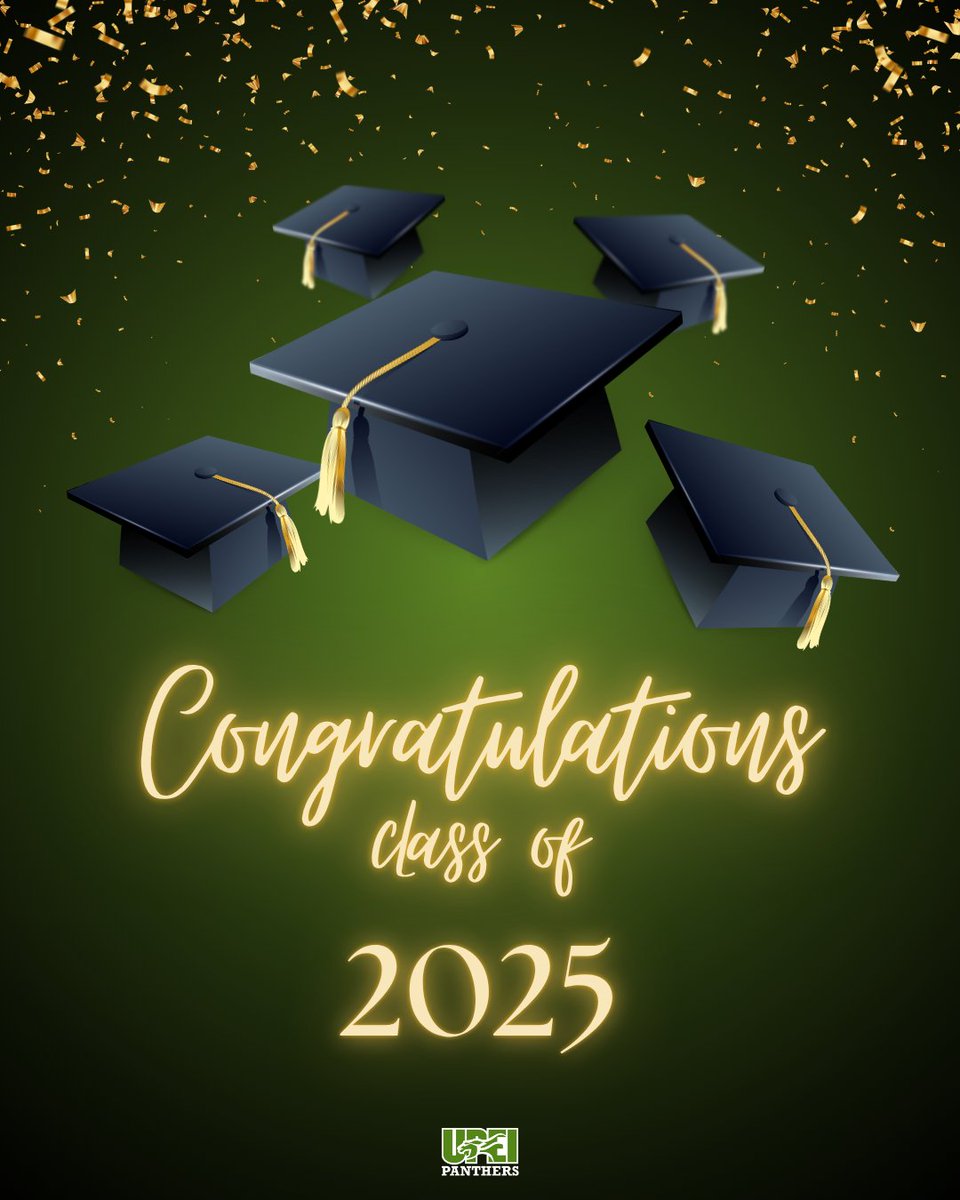 On behalf of UPEI Athletics and Recreation, we'd like to extend a big congratulations to the graduating class of 2025, and especially to our student-athletes and staff graduating this week!🎓

You've made us all very proud!👏

#GoPanthersGo