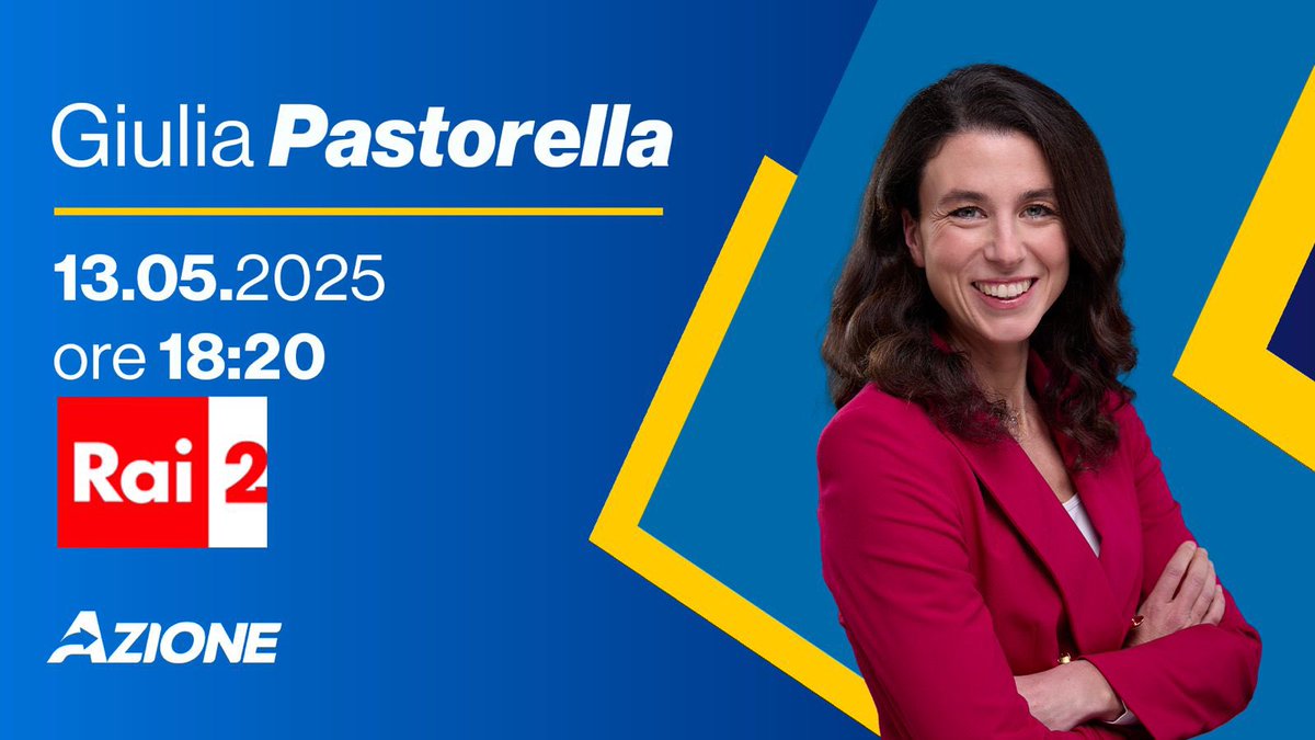 Più tardi, dalle 18:20, <a href="/PastorellaGiu/">Giulia Pastorella</a> sarà ospite su <a href="/RaiDue/">Rai2</a> 

Entra in #Azione: azione.it/registrati/