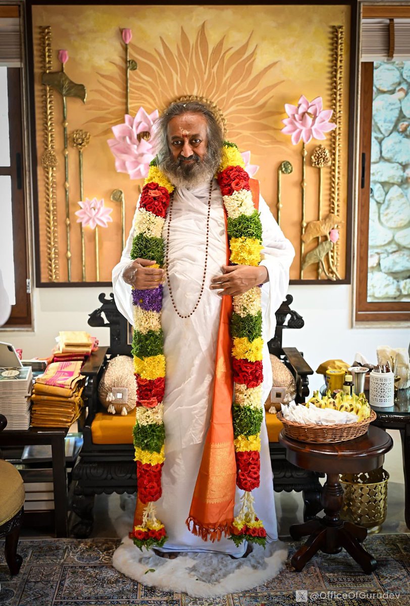 bhavyatejj's tweet image. Nature has given us everything that we need. With this firm faith move forward. If you feel there is something missing then that will also come in due course. When you have this firm faith then only you can make life a celebration which is what @ArtofLiving is about!! 

@Gurudev…