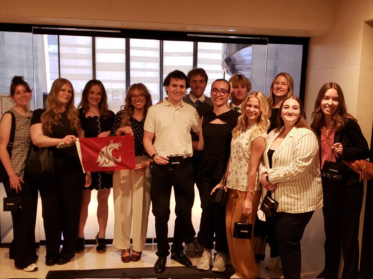 Great experience for <a href="/MurrowCollege/">Murrow College WSU</a> students at #chanelfragrance. Another terrific #Murrowmoment!