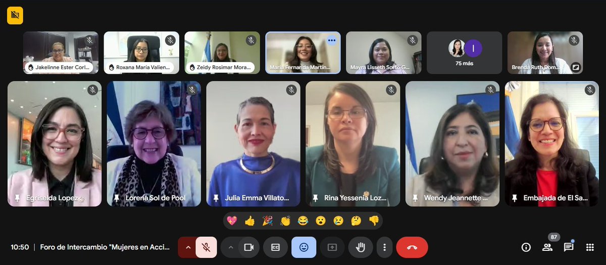 Egriselda López (@egriseldal) on Twitter photo Fue un honor participar en el conversatorio “Mujeres en Acción: Diplomacia Multilateral Salvadoreña”, organizado por la Red de Mujeres Salvadoreñas en la Diplomacia y <a href="/cancilleriasv/">Cancillería de El Salvador 🇸🇻</a>.
Junto a mis colegas, las Embajadoras ante la ONU (<a href="/JuliaVillatoroT/">Julia Villatoro</a>, <a href="/YesseniaLozanoG/">Yessenia Lozano</a>, Lorena Sol Fue un honor participar en el conversatorio “Mujeres en Acción: Diplomacia Multilateral Salvadoreña”, organizado por la Red de Mujeres Salvadoreñas en la Diplomacia y <a href="/cancilleriasv/">Cancillería de El Salvador 🇸🇻</a>.
Junto a mis colegas, las Embajadoras ante la ONU (<a href="/JuliaVillatoroT/">Julia Villatoro</a>, <a href="/YesseniaLozanoG/">Yessenia Lozano</a>, Lorena Sol