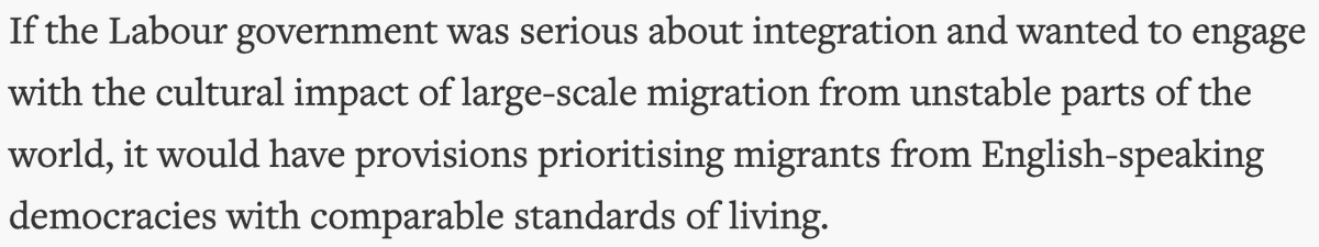 Henry George (@intothefuture45) on Twitter photo A great piece by <a href="/rakibehsan/">Dr Rakib Ehsan</a> on our immigration revolution, and how the white paper doesn't go anywhere near far enough in addressing the cultural consequences of our insane inflows. Given the left's meltdown, this (correct) paragraph would see Rakib compared to Oswald Mosley. A great piece by <a href="/rakibehsan/">Dr Rakib Ehsan</a> on our immigration revolution, and how the white paper doesn't go anywhere near far enough in addressing the cultural consequences of our insane inflows. Given the left's meltdown, this (correct) paragraph would see Rakib compared to Oswald Mosley.