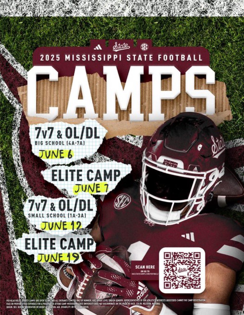 Qua Bell3️⃣ (@qua_bell3) on Twitter photo Big thanks to <a href="/Lee_Wilbanks/">Coach_Lee_Wilbanks</a> for the camp invite <a href="/HailStateFB/">Mississippi State Football</a> <a href="/CoachSlade_Cal/">Slade Calhoun</a> <a href="/MunfordCougarFB/">Munford High School Football</a> <a href="/CoachZRogo/">Zach Rogowski</a> <a href="/Braxtongrant21/">Braxton Grant</a> <a href="/jaydien_mullins/">Jaydien Mullins</a> <a href="/SharpKylan/">Kylan Sharp</a> Big thanks to <a href="/Lee_Wilbanks/">Coach_Lee_Wilbanks</a> for the camp invite <a href="/HailStateFB/">Mississippi State Football</a> <a href="/CoachSlade_Cal/">Slade Calhoun</a> <a href="/MunfordCougarFB/">Munford High School Football</a> <a href="/CoachZRogo/">Zach Rogowski</a> <a href="/Braxtongrant21/">Braxton Grant</a> <a href="/jaydien_mullins/">Jaydien Mullins</a> <a href="/SharpKylan/">Kylan Sharp</a>