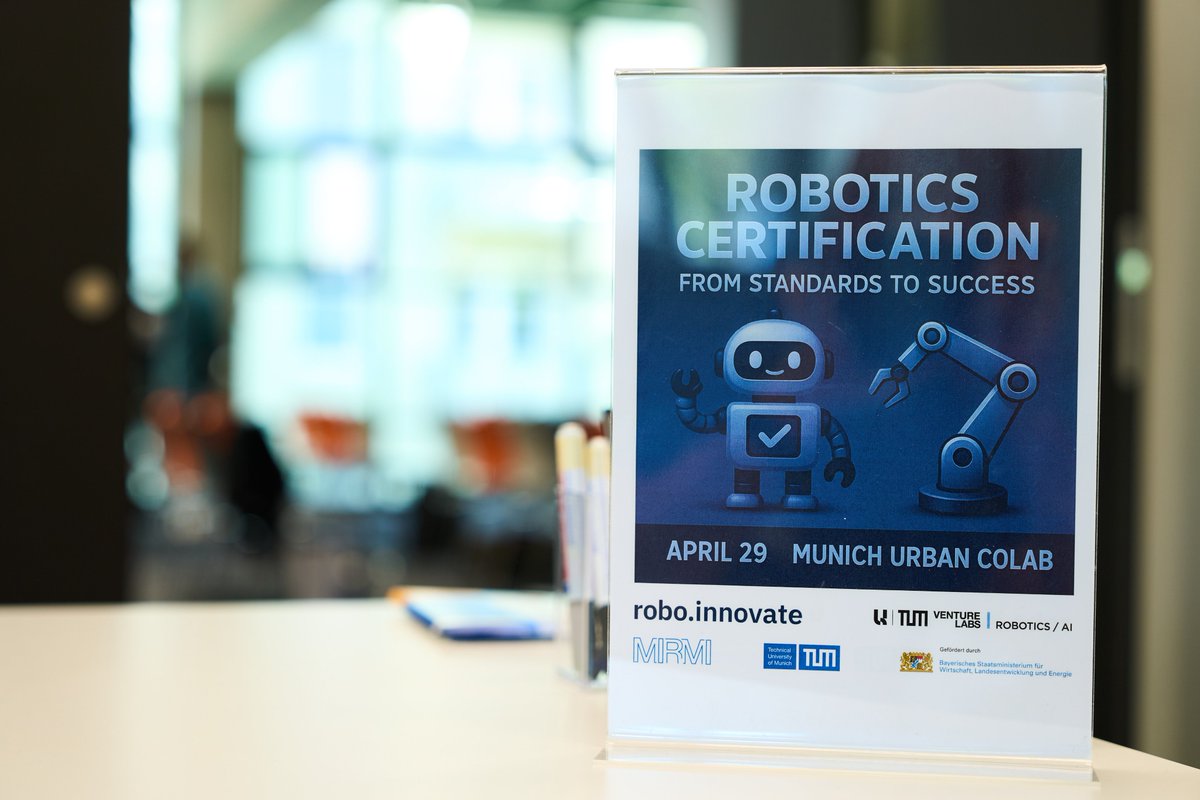 What does it take to get a robot TÜV-certified? 🤖 Our colleague shared insights into certifying the FR3 at Munich Urban Colab, covering risk assessment, safety validation, &amp; collaborating with TÜV SÜD for reliable, safe use in research &amp; industry.

#Robotics #Certification