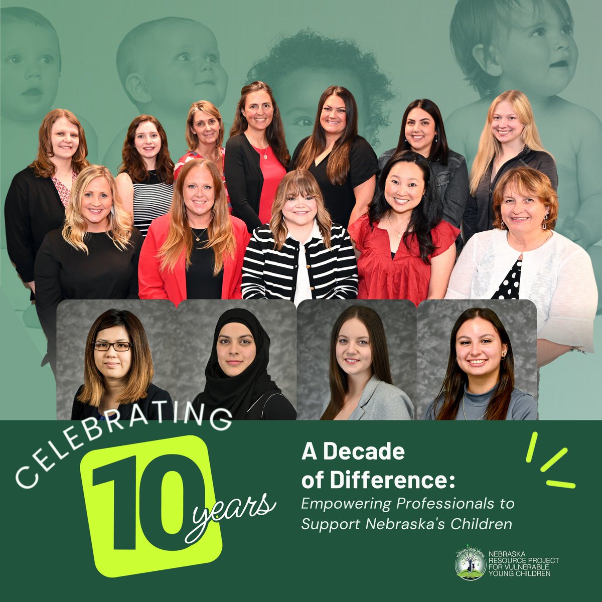 NebraskaBabies's tweet image. Our project is celebrating its 🔟th anniversary this year! 🎉The newly released 2024 Annual Report highlights some of NRPVYC&apos;s many accomplishments over the past decade. Thank you to our partners and supporters! nebraskababies.com/sites/default/…