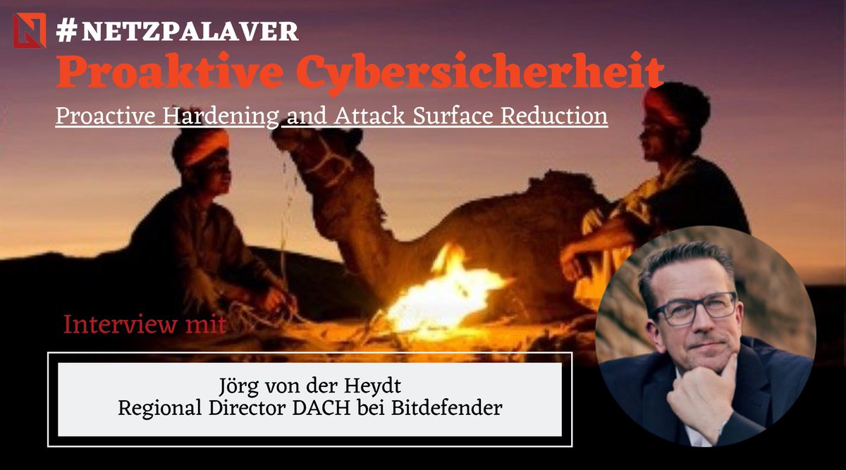 netzpalaver's tweet photo. Interview mit Bitdefender - Proaktive Cybersicherheit - dynamisch und automatisiert durch KI 

#Angriffsfläche @Bitdefender #Cybersecurity #Cybersicherheit #EndpunktSicherheit #ExposureManagement #ExtendedDetection #Gravityzone #künstlicheIntelligenz #MachineLearning #PHASR

https://t.co/Dj2b3n7Xz9