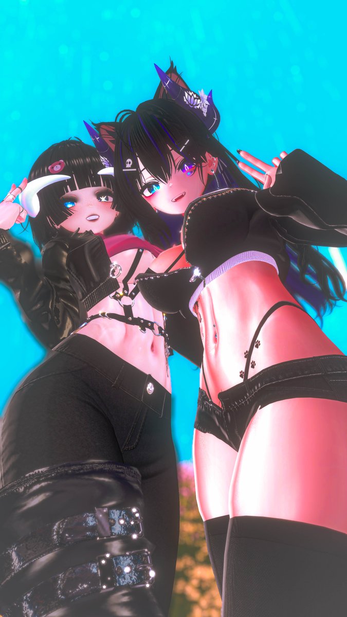 Aoi_VR's tweet image. Sweet Sinners 🩷💜