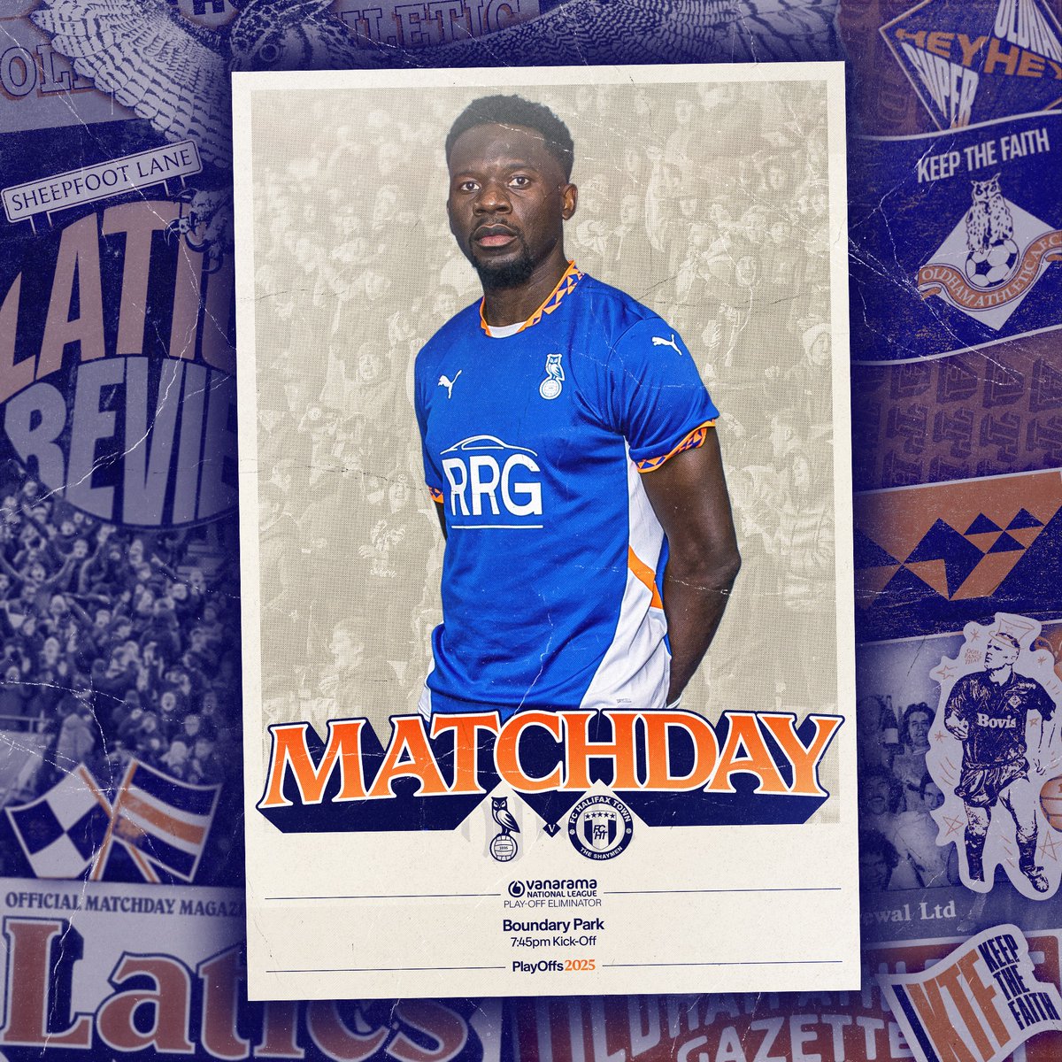 Oldham Athletic (@officialoafc) on Twitter photo π«‘ The play-offs. Let's go. #oafc
π Halifax Town
β° 7.45pm
π Boundary Park
ποΈ bit.ly/3Da0IH8
πΊ <a href="/DAZN_NationalLg/">National League on DAZN</a>
ποΈ Latics Player live commentary π«‘ The play-offs. Let's go. #oafc
π Halifax Town
β° 7.45pm
π Boundary Park
ποΈ bit.ly/3Da0IH8
πΊ <a href="/DAZN_NationalLg/">National League on DAZN</a>
ποΈ Latics Player live commentary