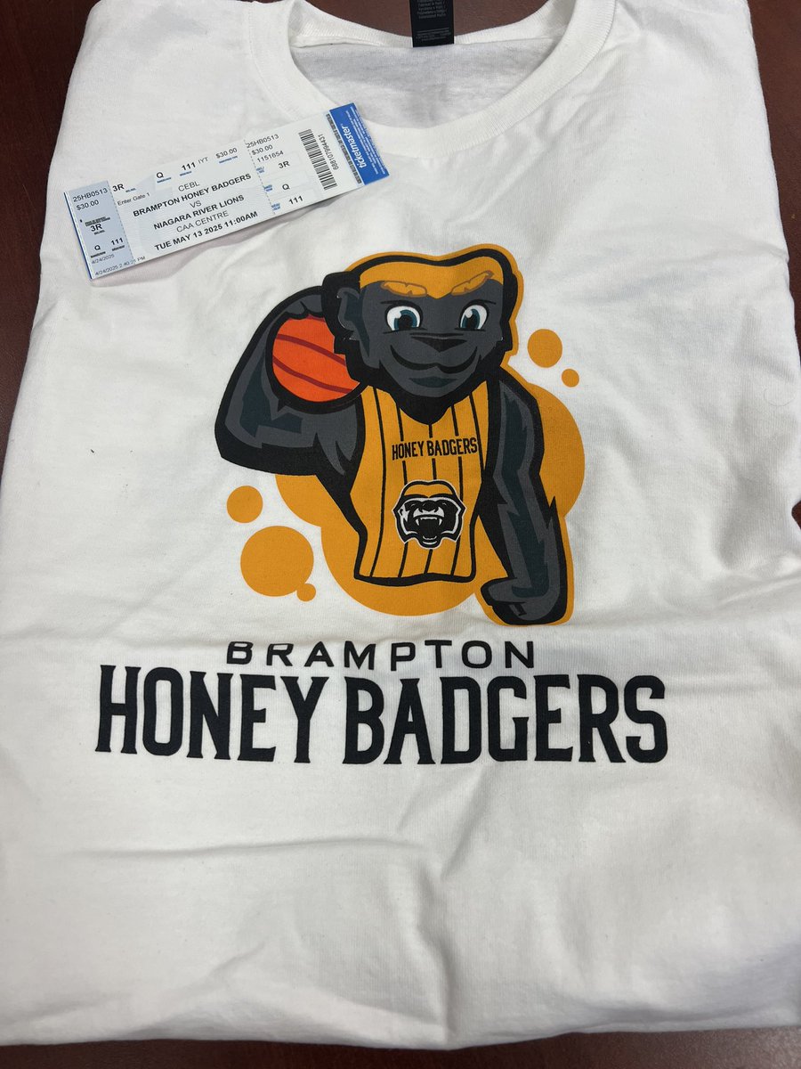 We are here 

Let’s go #HoneyBadgers