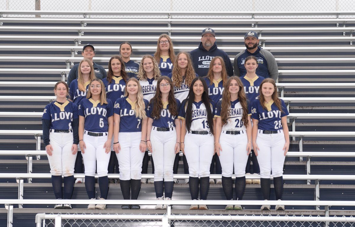 Lloyd Memorial Fastpitch Softball completed their District 34 Schedule Undefeated for the first time in program history.  They will play in the 34th District Tournament hosted at Ludlow; 5/17/25, 4:00pm vs. the 4/5 Seed Game Winner
