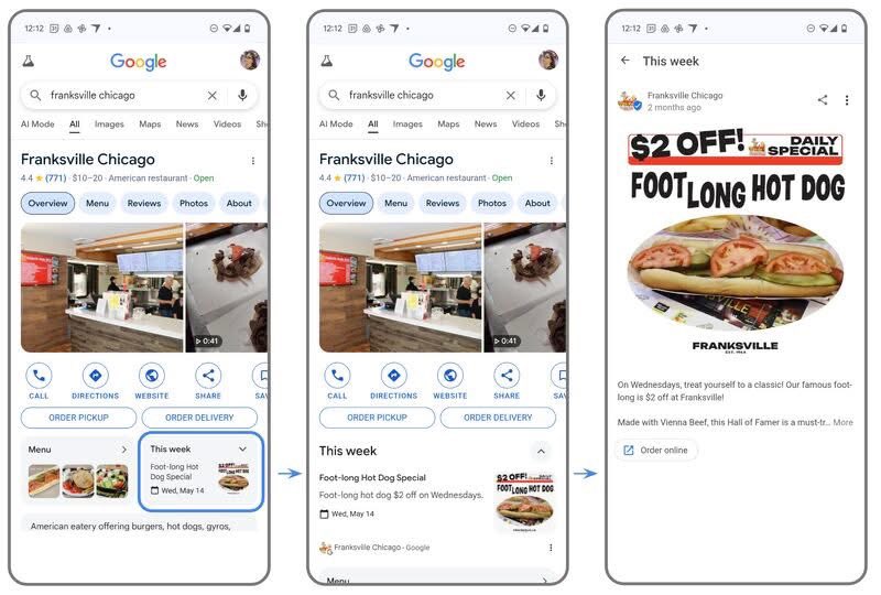 New from Google Business Profile: Spotlight Your Events &amp; Specials!

Restaurants, bars, and cafes can now make their events and offers more visible than ever. With the new “What’s Happening” section, timely updates like “Happy Hour Deals” or “Live Jazz This Weekend” appear right