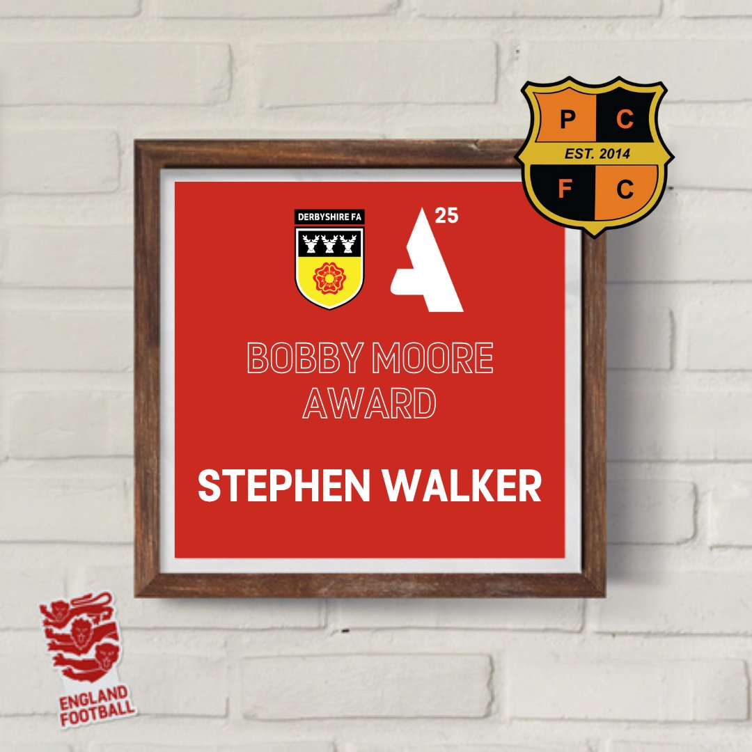 Derbyshire FA (@derbyshirefa) on Twitter photo 🏆 The Bobby Moore Award: Stephen Walker (<a href="/PilsleyFc/">Pilsley FC</a>)
👑 A true grassroots legend – Stephen Walker of Pilsley Community FC wins the Bobby Moore Award for his incredible service to his local community.
#DCFAAwards 🏆 The Bobby Moore Award: Stephen Walker (<a href="/PilsleyFc/">Pilsley FC</a>)
👑 A true grassroots legend – Stephen Walker of Pilsley Community FC wins the Bobby Moore Award for his incredible service to his local community.
#DCFAAwards