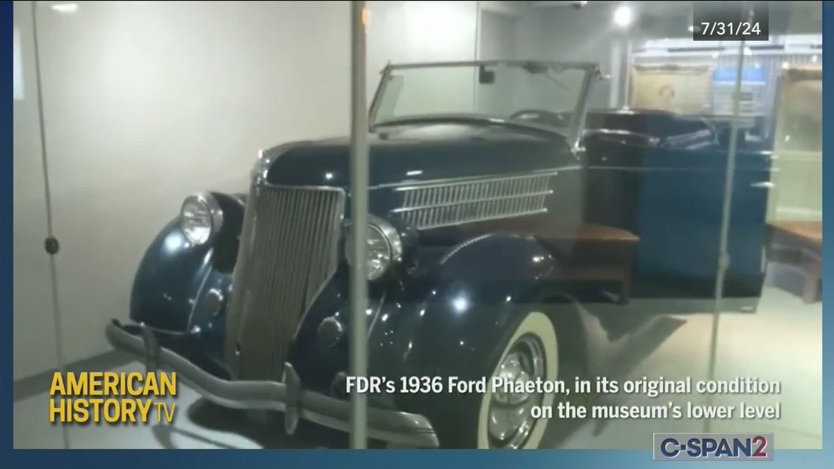 C-SPAN Classroom (@cspanclassroom) on Twitter photo On this 'take-me-back-Tuesday,' join #CSPAN as we visit the Franklin D. Roosevelt Presidential Library & Museum (<a href="/FDRLibrary/">FDR Library</a>) for a glimpse at the specially modified 1936 Ford Phaeton car that allowed the disabled FDR to drive himself: c-span.org/classroom/docu….
#FDR #Ford #APUSH On this 'take-me-back-Tuesday,' join #CSPAN as we visit the Franklin D. Roosevelt Presidential Library & Museum (<a href="/FDRLibrary/">FDR Library</a>) for a glimpse at the specially modified 1936 Ford Phaeton car that allowed the disabled FDR to drive himself: c-span.org/classroom/docu….
#FDR #Ford #APUSH