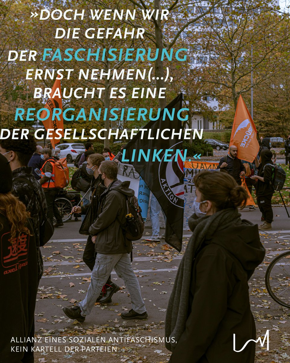 Institut Solidarische Moderne (@ism_e_v) on Twitter photo 📣 Im Forum auf der ISM-Webseite erscheinen regelmäßig Texte zum Aufbau einer Zukunftslinken.
So auch dieser Text: Hier fordert <a href="/MarioCandeias6/">Mario Candeias</a> eine breite, gesellschaftlich verankerte Allianz des sozialen Antifaschismus:
➡️ solidarische-moderne.de/de/article/726… 📣 Im Forum auf der ISM-Webseite erscheinen regelmäßig Texte zum Aufbau einer Zukunftslinken.
So auch dieser Text: Hier fordert <a href="/MarioCandeias6/">Mario Candeias</a> eine breite, gesellschaftlich verankerte Allianz des sozialen Antifaschismus:
➡️ solidarische-moderne.de/de/article/726…